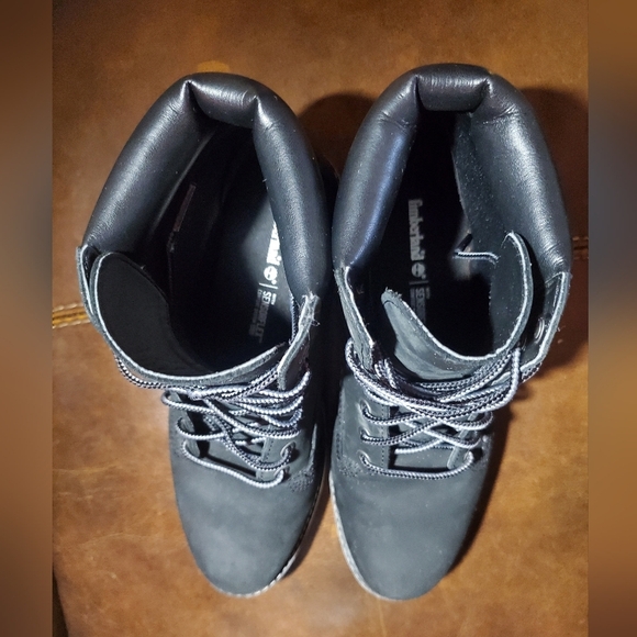 Timberland Keely Field 6 Black Nubuck Women's size 7 - Picture 7 of 11